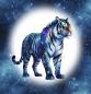 Preview: VORBESTELLUNG - Cosmic - Tiger 70cm - BIO French Terry