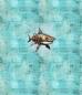 Preview: Steampunk - Panelbild Hai 70cm - BIO Jersey