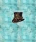 Preview: Steampunk - Panelbild Hut 70cm - BIO Jersey