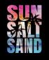 Preview: Summer - Panelbild Sun Salt Sand bunt 70cm - BIO Jersey