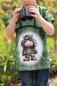 Preview: Explorer - Panelbild Nilpferd 70cm - BIO Jersey