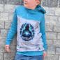 Preview: Gaming - Panelbild Gamer Life grau 70cm - BIO Jersey