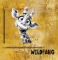 Preview: Wildfang - Panelbild Giraffe 70cm - BIO Jersey