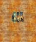 Preview: HalloAutumn Panel Bären orange – BIO French Terry