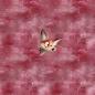 Preview: Guck Guck 2026 - Panelbild Fuchs rot - BIO French Terry