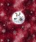 Preview: Winter Panel Rentier im Schnee - BIO French Terry