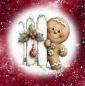 Preview: Winter Panel Lebkuchen - BIO French Terry