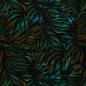 Preview: Luminoso by Bienvenido Colorido - Petrol/Schwarz - Jersey, Swafing