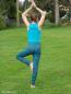 Preview: Leo dunkelblau/aqua - Andrea Jeansjersey, Swafing