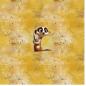 Preview: Guck Guck Erdmännchen Panel – BIO French Terry