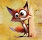 Preview: Guck Guck Fuchs Panel – BIO French Terry