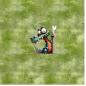 Preview: Guck Guck Krokodil Panel – BIO French Terry