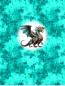 Preview: Steampunk - Drache 70cm - BIO Jersey