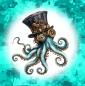 Preview: Steampunk - Oktopus 70cm - BIO Jersey