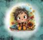 Preview: Hello Autumn - Panelbild Herbstjunge - BIO French Terry