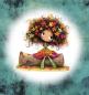 Preview: Hello Autumn - Panelbild Herbstmädchen - BIO French Terry