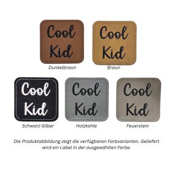 Kunstleder Label Cool Kid