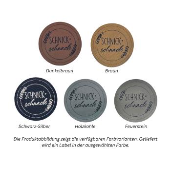 Kunstleder Label Schnick Schnack