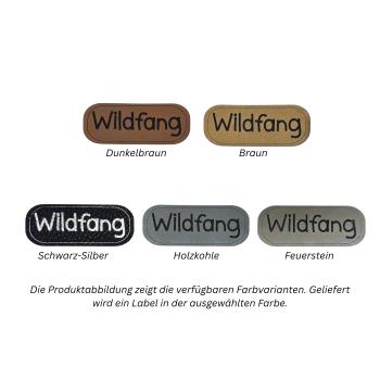 Kunstleder Label Wildfang