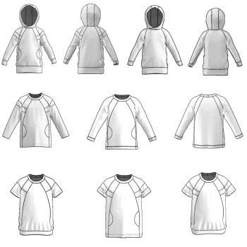 Preview: Schnittmuster Con Estilo Sewing4Four