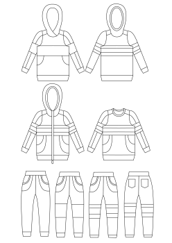 Preview: Schnittmuster El Comodo Sewing4Four