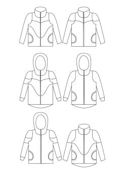 Preview: Schnittmuster La Chaqueta Sewing4Four