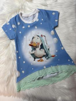 Sofortkauf - Tunika - Badespaß Ente - Größe 86/92