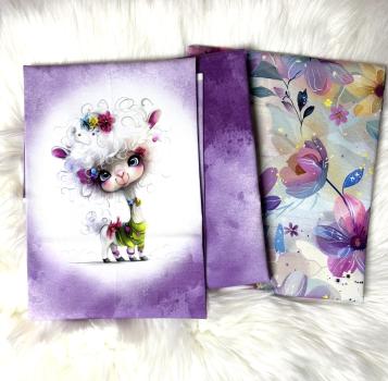 Stoffpaket - Crazy Animals Alpaka