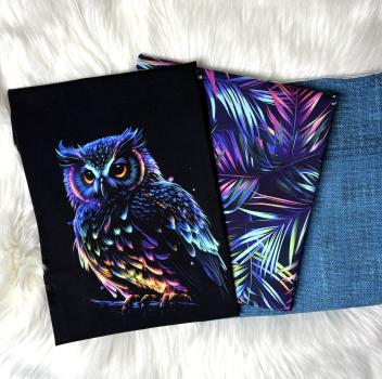 Stoffpaket - Glow Eule