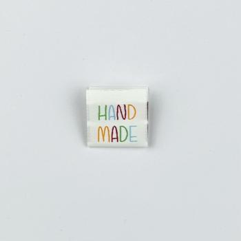 Webetikett Handmade bunt