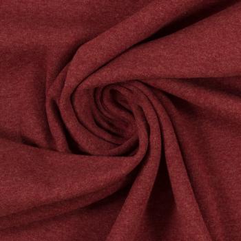 Melange Jersey burgundy