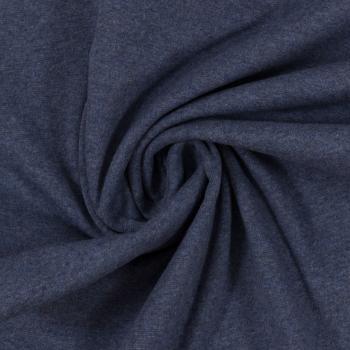 Melange Jersey dunkelblau