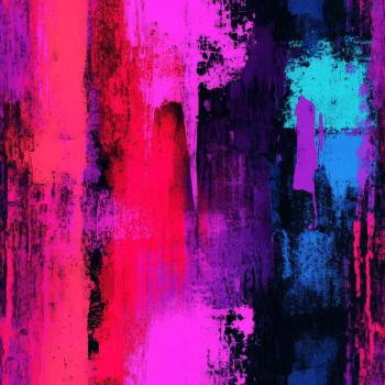 67 - Grunge pink - Überbreite BIO French Terry