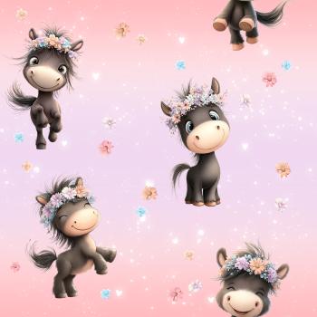 Allover Challenge - Pferd - BIO Jersey