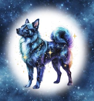 Cosmic - Hund 70cm - BIO French Terry