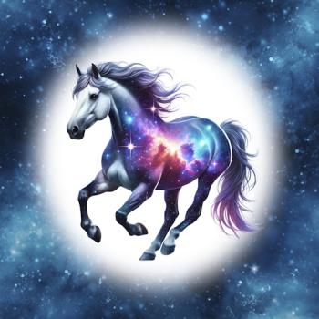 VORBESTELLUNG - Cosmic - Pferd 70cm - BIO French Terry