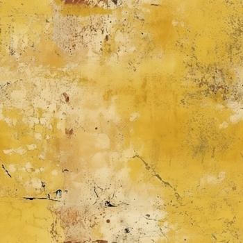 Guck Guck - Grunge gelb - Überbreite BIO French Terry