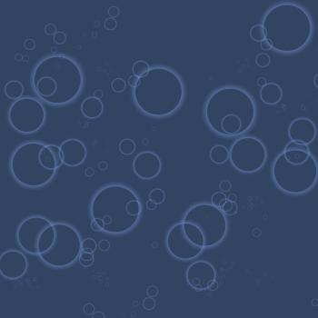 Little Ocean - Blasen blau - Überbreite BIO Jersey