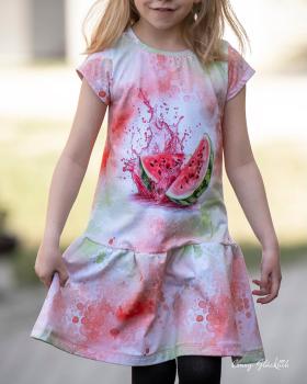 Preview: Fruits - Panelbild Melone 70cm - BIO Jersey