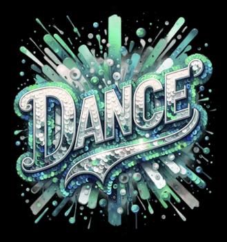 Print - Panelbild Dance 70cm - BIO French Terry