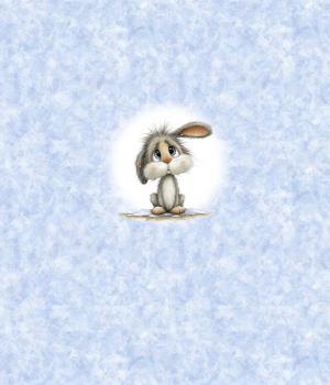 Winter Panel Hase - BIO French Terry