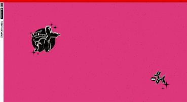 Preview: VORBESTELLUNG - Panel Shit Happens pink by Thorsten Berger - French Terry, Swafing