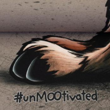 Preview: Swafing Thorsten Berger Panel Cheeky Animals 2.0 unMOOtivated braun