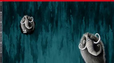 Preview: Swafing Thorsten Berger Panel Mammut Petrol On The Rocks