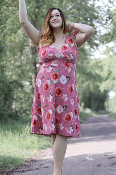 Preview: Rest 1.3m - Sophia Allover rosa - BIO Jersey