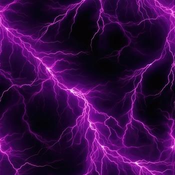 Galaxy Purple Lightning – BIO French Terry