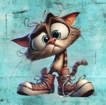What?! - Katze - BIO French Terry