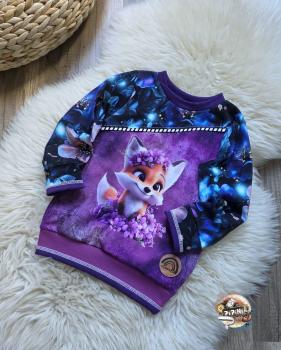 Preview: Midnight Garden Fuchs Panel – BIO French Terry
