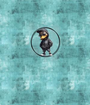 Preview: Streetwear - Ente 70cm - BIO French Terry