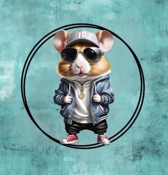 Streetwear - Hamster 70cm - BIO French Terry